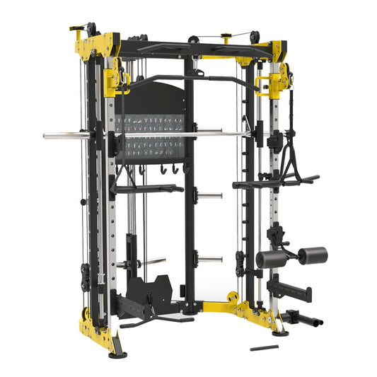 Presă/Statie fitness multifuncţională tip Smith Active Gym USA M1
