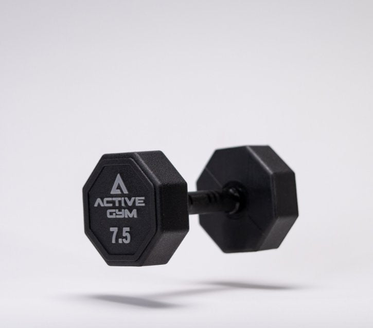 Set gantere acoperite cu poliuretan Active Gym de la 5 kg pana 20 kg