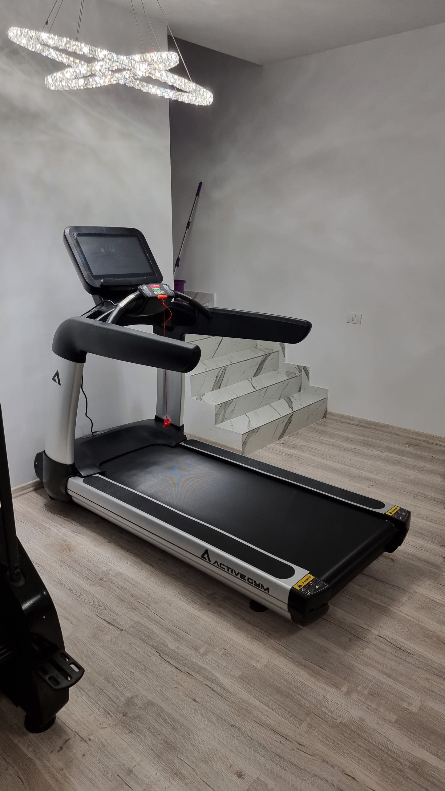 Banda de alergare cu Ecran Led Active Gym Silver Line