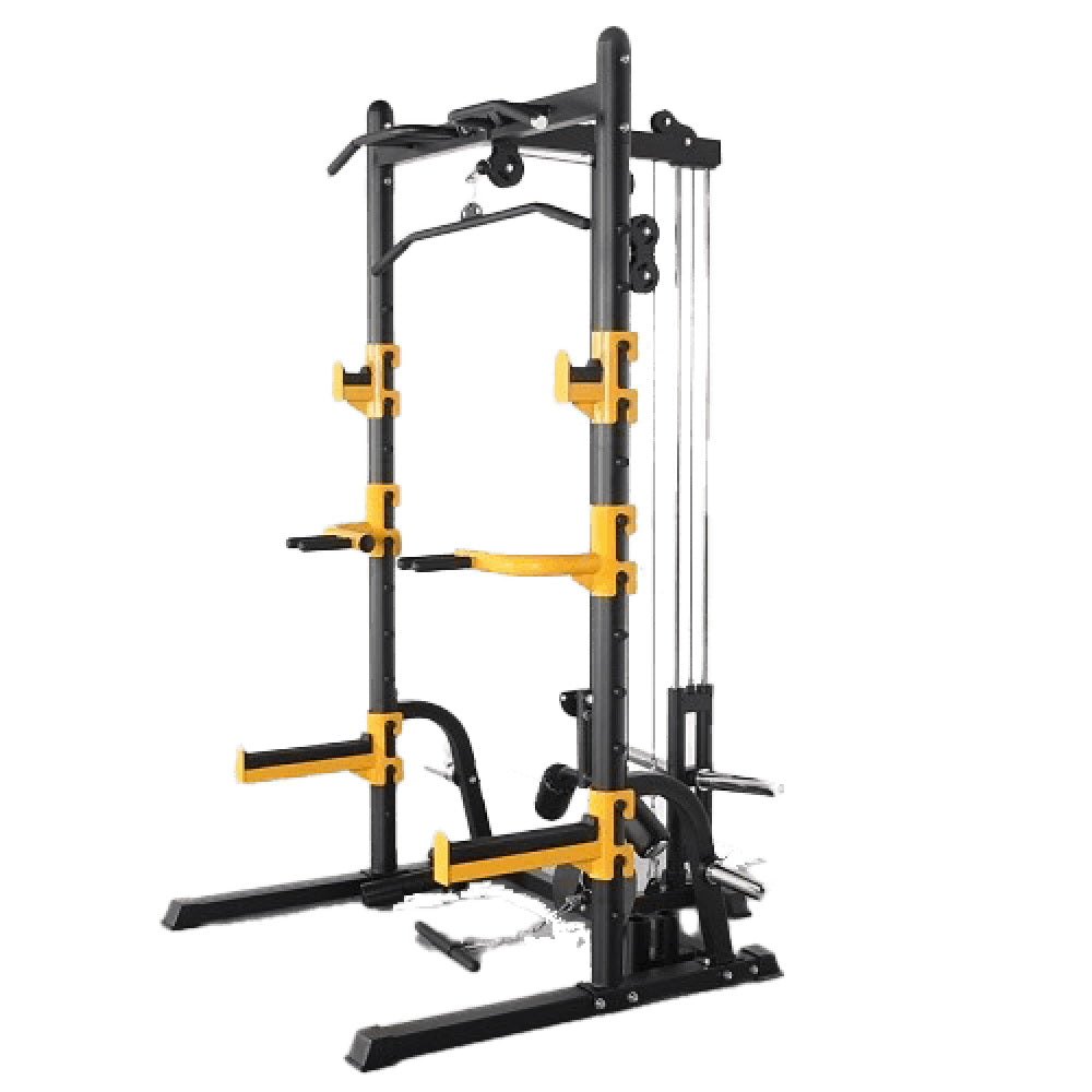 Presă/Statie fitness multifuncţională tip Smith (Half-Rack) Active Gym USA